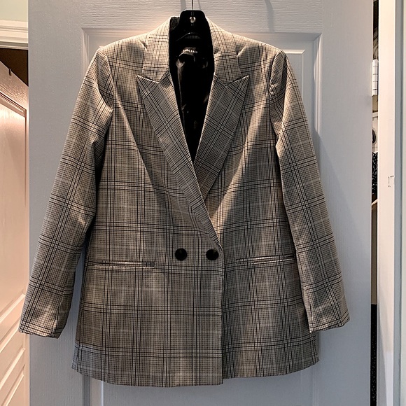 ZARA Checkered Blazer - Picture 4 of 7